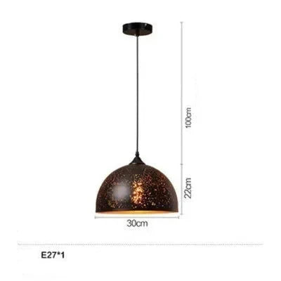 Luminaire Élégant en Métal Rouillé - IL395762-ILLUMEEN.COM