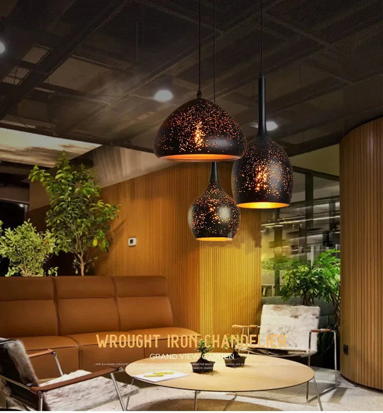 Luminaire Élégant en Métal Rouillé - IL395762-ILLUMEEN.COM