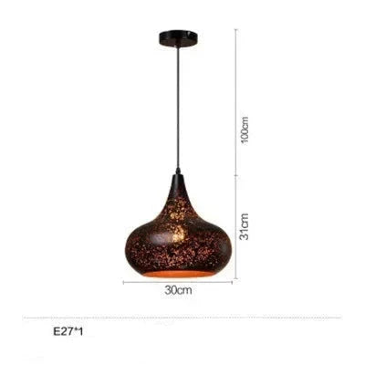Luminaire Élégant en Métal Rouillé - IL395762-ILLUMEEN.COM