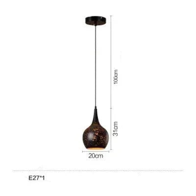 Luminaire Élégant en Métal Rouillé - IL395762-ILLUMEEN.COM