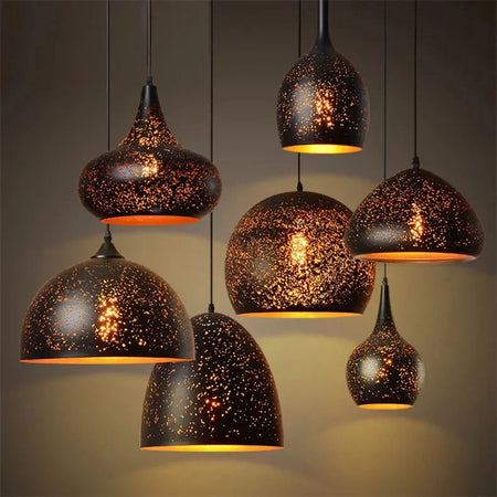 Luminaire Élégant en Métal Rouillé - IL395762-ILLUMEEN.COM