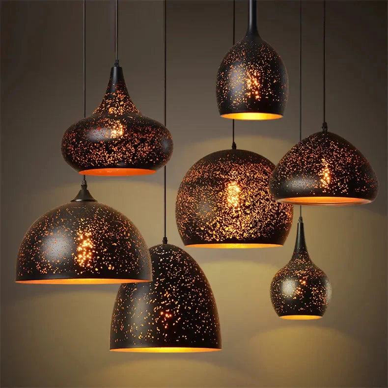 Luminaire Élégant en Métal Rouillé - IL395762-ILLUMEEN.COM
