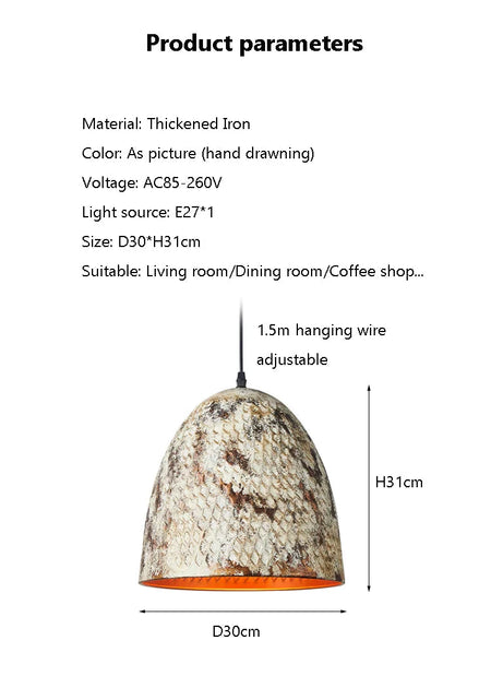 Luminaire Élégant en Métal Vintage IL527431-ILLUMEEN.COM
