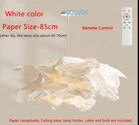 Luminaire Élégant en Papier Blanc IL527314-ILLUMEEN.COM