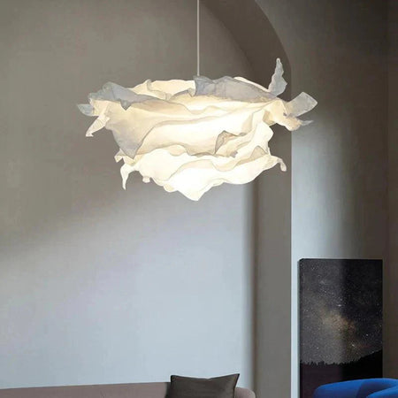 Luminaire Élégant en Papier Blanc IL527314-ILLUMEEN.COM