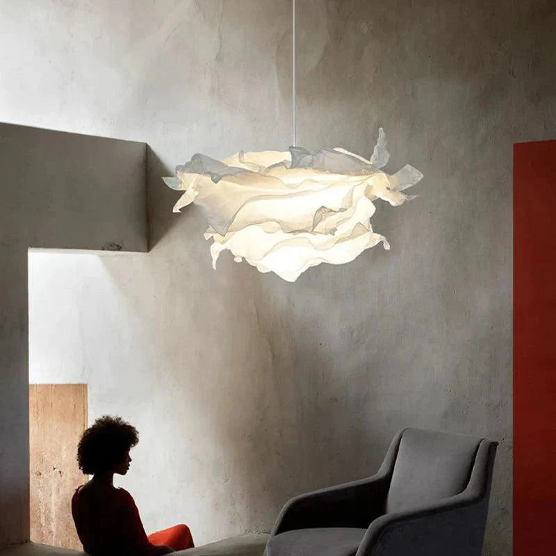 Luminaire Élégant en Papier Blanc IL527314-ILLUMEEN.COM