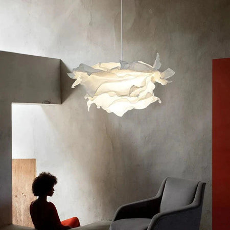 Luminaire Élégant en Papier Blanc IL527314-ILLUMEEN.COM
