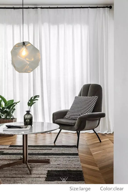 Luminaire Élégant en Pierre de Verre Huangi IL258974-ILLUMEEN.COM