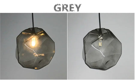 Luminaire Élégant en Pierre de Verre Huangi IL258974-ILLUMEEN.COM