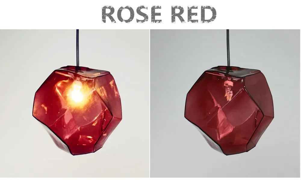 Luminaire Élégant en Pierre de Verre Huangi IL258974-ILLUMEEN.COM