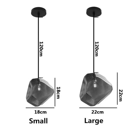 Luminaire Élégant en Pierre de Verre Huangi IL258974-ILLUMEEN.COM