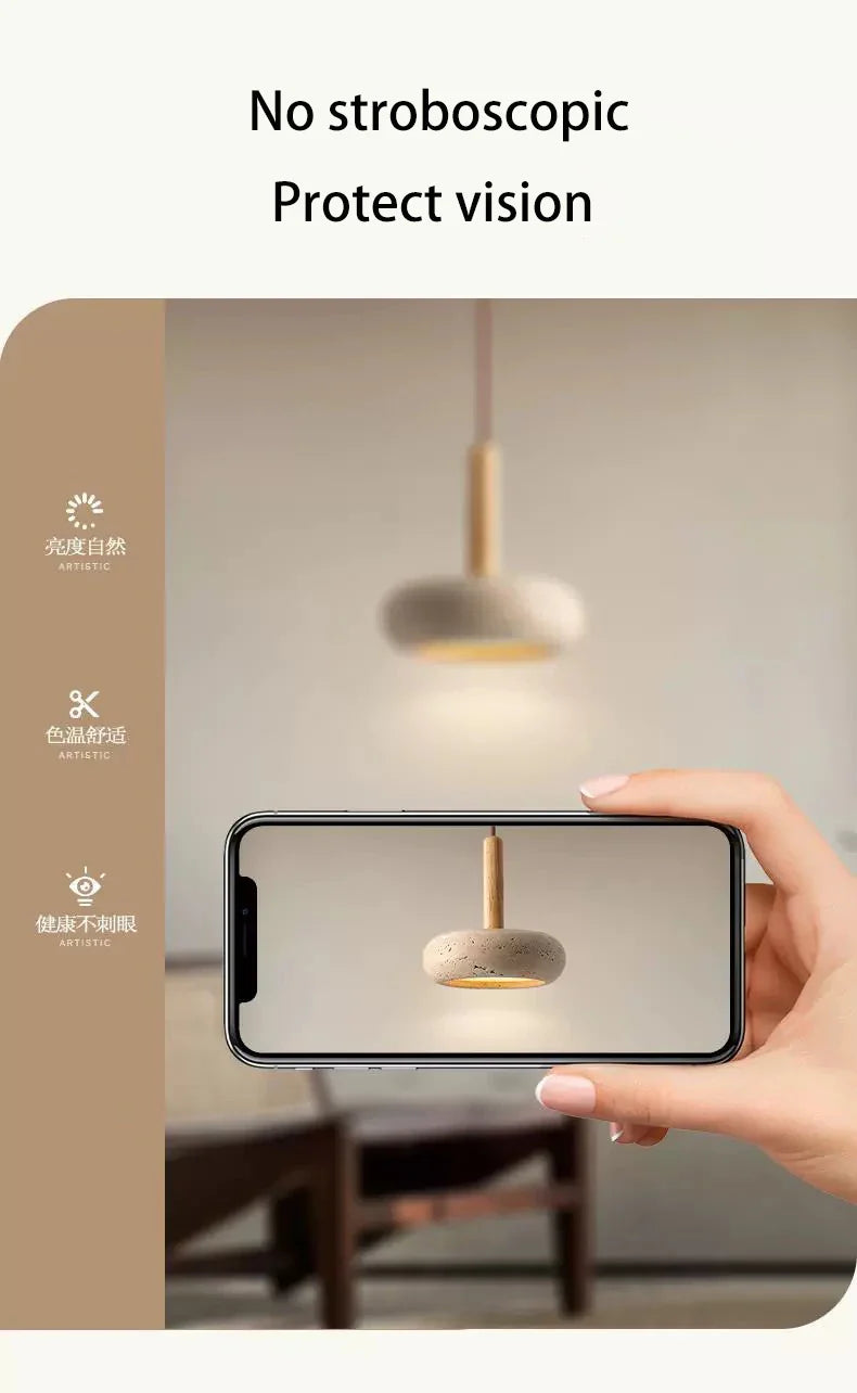 Luminaire Élégant en Pierre d'Nik - IL758493-ILLUMEEN.COM