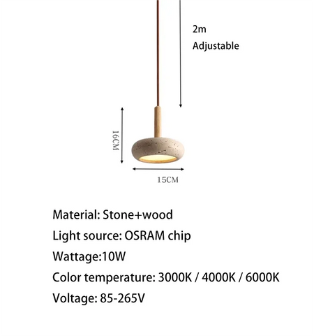 Luminaire Élégant en Pierre d'Nik - IL758493-ILLUMEEN.COM