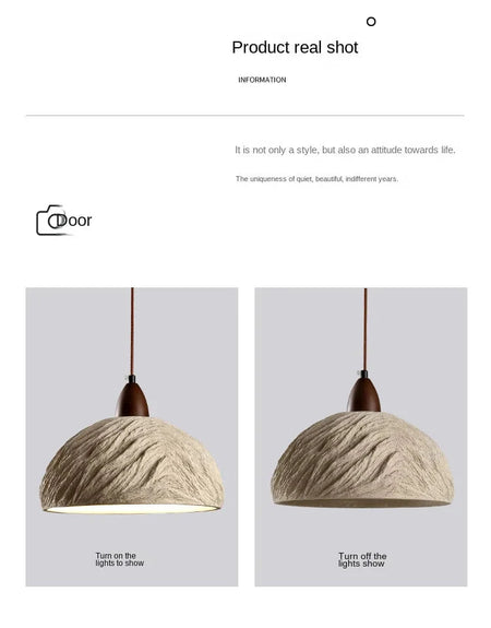 Luminaire Élégant en Pierre HYGYA IL582739-ILLUMEEN.COM