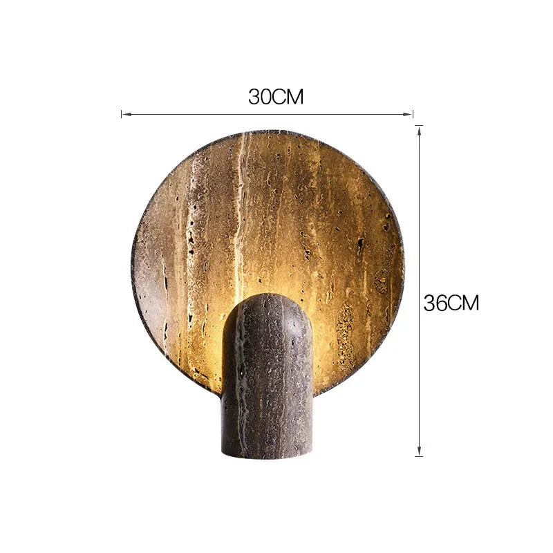 Luminaire Élégant en Résine Travertin LED IL572839-ILLUMEEN.COM