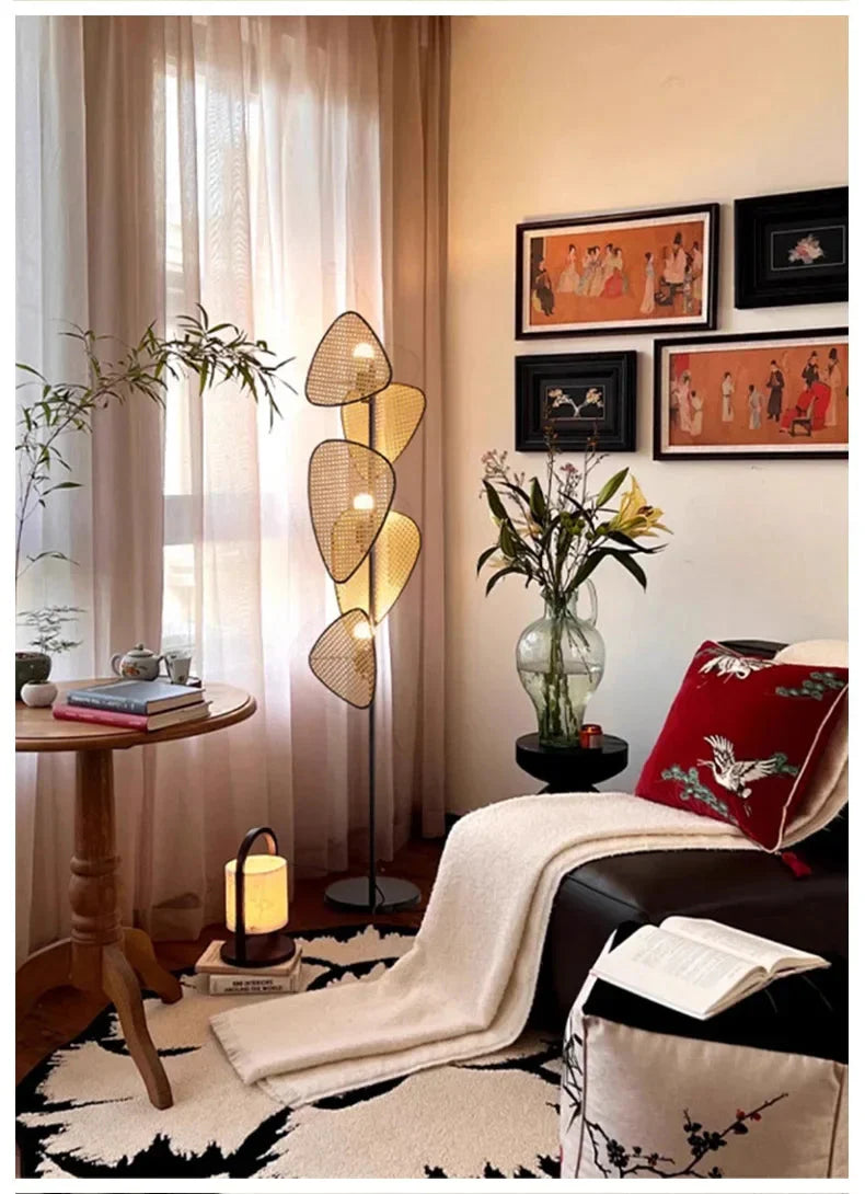 Luminaire Élégant en Rotin au Design Nordique IL527384-ILLUMEEN.COM