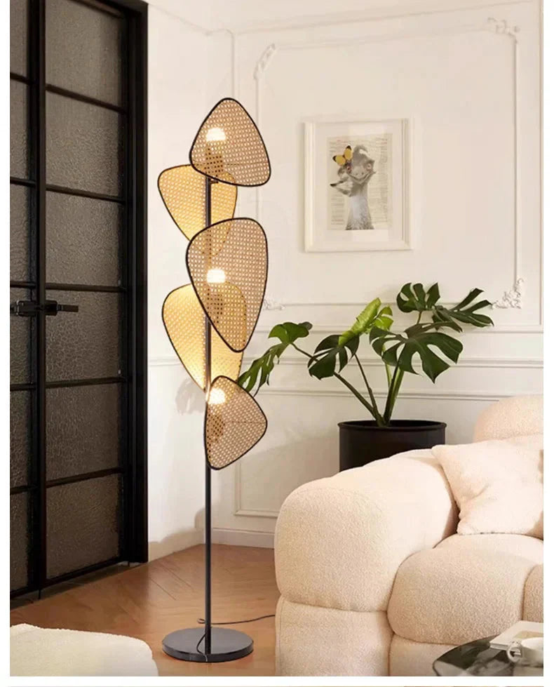 Luminaire Élégant en Rotin au Design Nordique IL527384-ILLUMEEN.COM