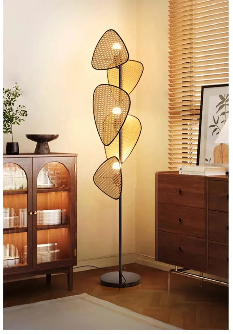 Luminaire Élégant en Rotin au Design Nordique IL527384-ILLUMEEN.COM