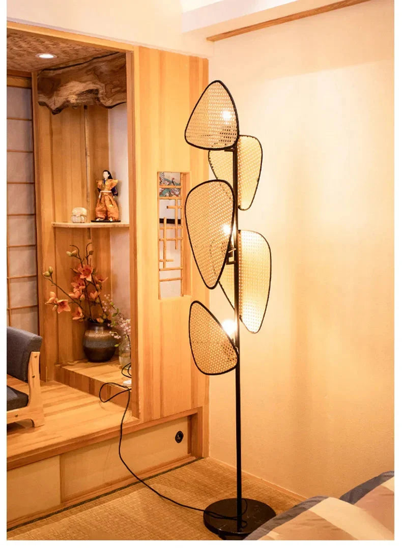 Luminaire Élégant en Rotin au Design Nordique IL527384-ILLUMEEN.COM