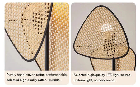 Luminaire Élégant en Rotin au Design Nordique IL527384-ILLUMEEN.COM