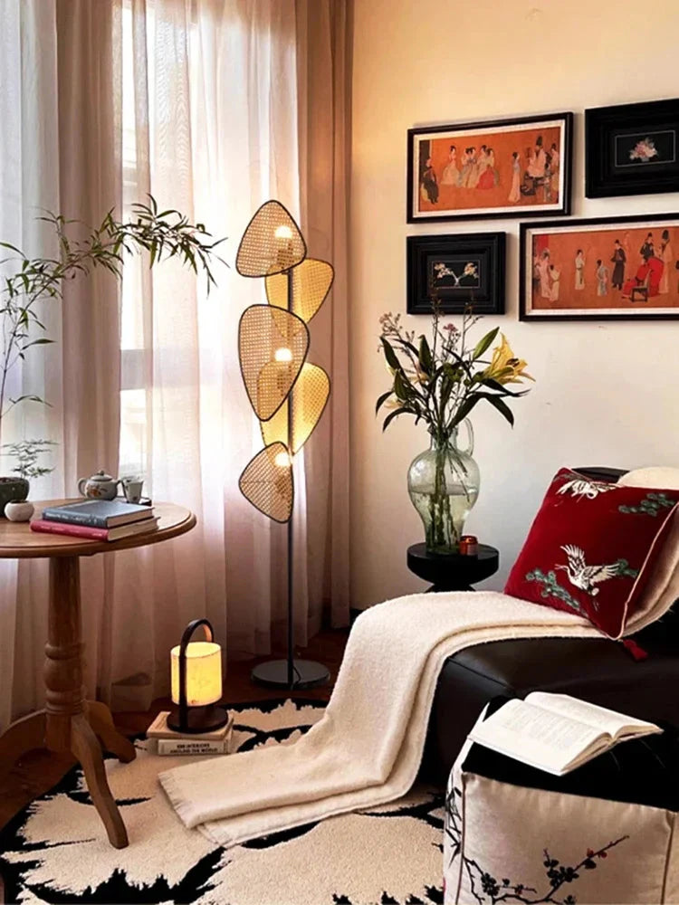 Luminaire Élégant en Rotin au Design Nordique IL527384-ILLUMEEN.COM
