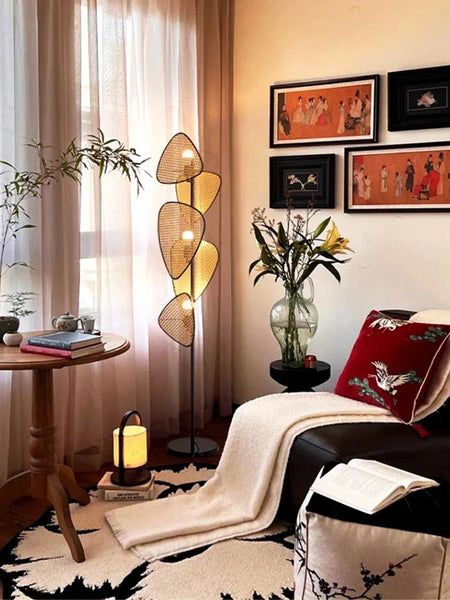 Luminaire Élégant en Rotin au Design Nordique IL527384-ILLUMEEN.COM