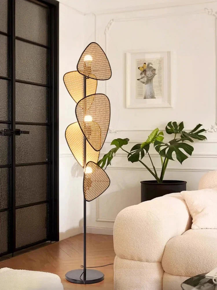 Luminaire Élégant en Rotin au Design Nordique IL527384-ILLUMEEN.COM