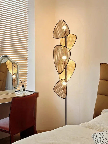 Luminaire Élégant en Rotin au Design Nordique IL527384-ILLUMEEN.COM