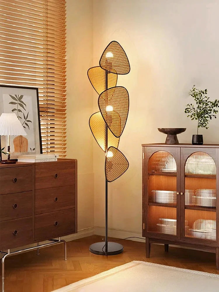 Luminaire Élégant en Rotin au Design Nordique IL527384-ILLUMEEN.COM