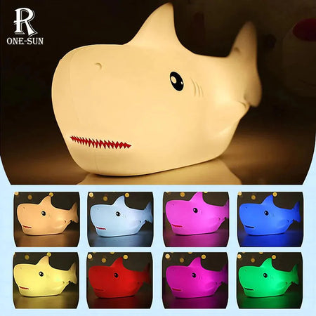 Luminaire Élégant en Silicone Requin IL452381-ILLUMEEN.COM