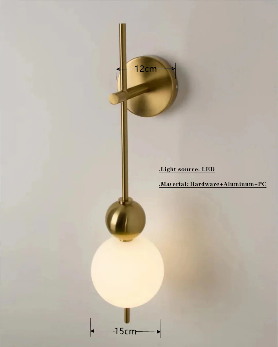 Luminaire Élégant en Sphères Opalines IL524738-ILLUMEEN.COM
