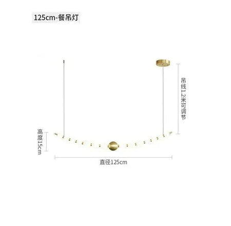 Luminaire Élégant en Sphères Opalines IL524738-ILLUMEEN.COM