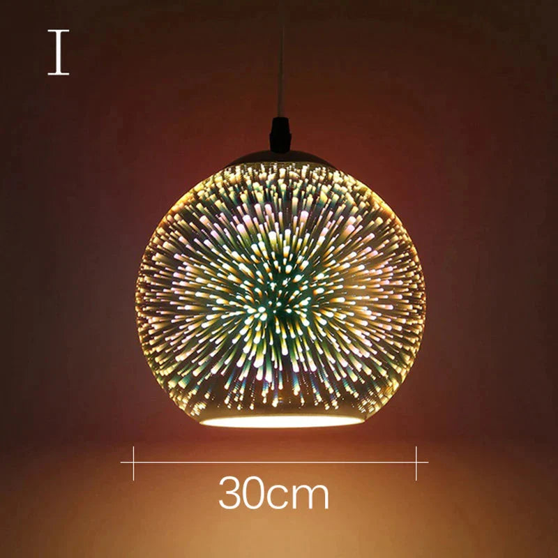 Luminaire Élégant en Verre 3D Coloré IL256734-ILLUMEEN.COM