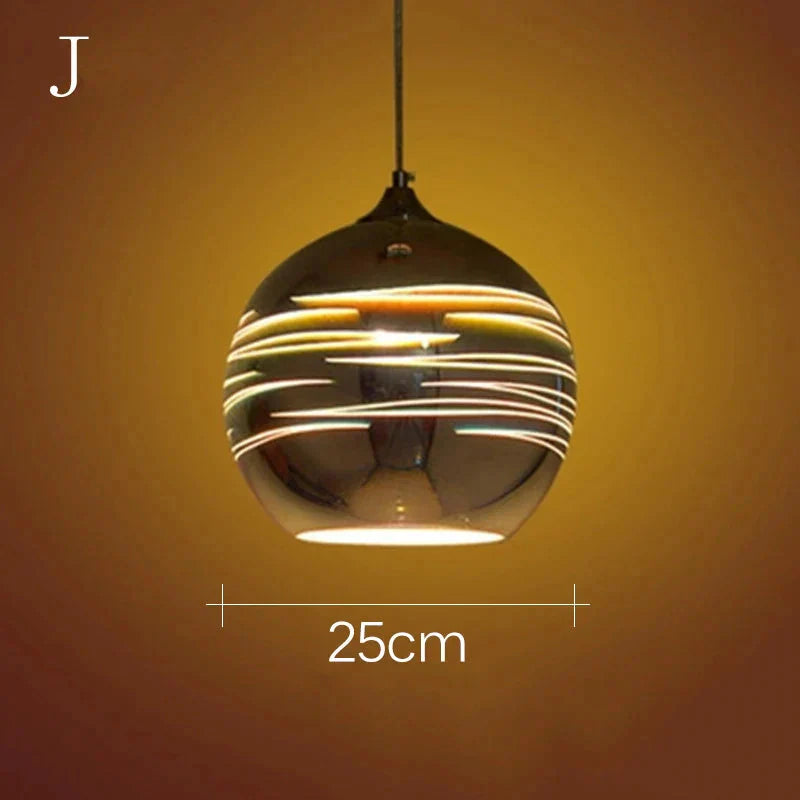 Luminaire Élégant en Verre 3D Coloré IL256734-ILLUMEEN.COM
