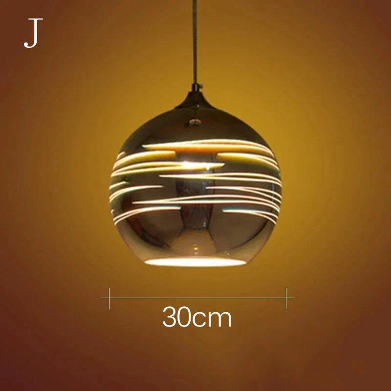 Luminaire Élégant en Verre 3D Coloré IL256734-ILLUMEEN.COM