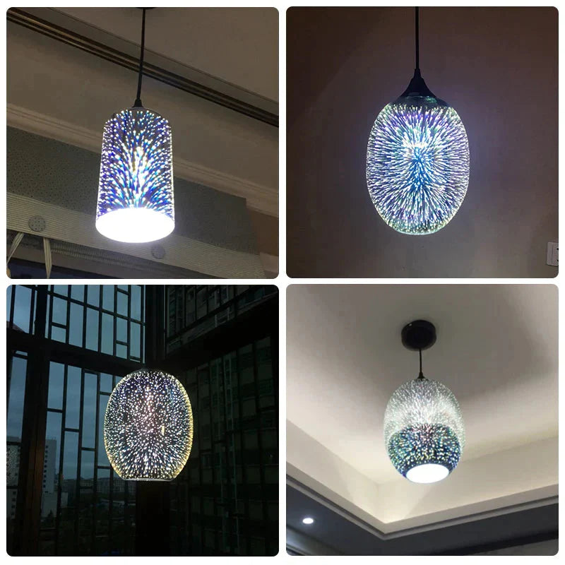 Luminaire Élégant en Verre 3D Coloré IL256734-ILLUMEEN.COM