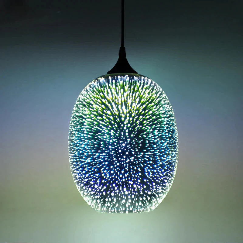 Luminaire Élégant en Verre 3D Coloré IL256734-ILLUMEEN.COM