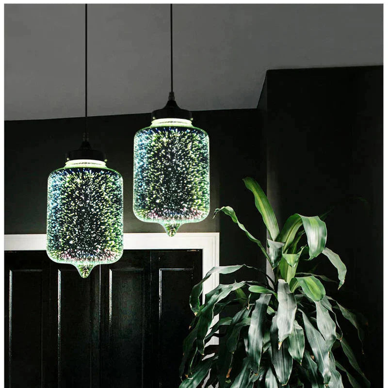 Luminaire Élégant en Verre 3D Coloré IL256734-ILLUMEEN.COM