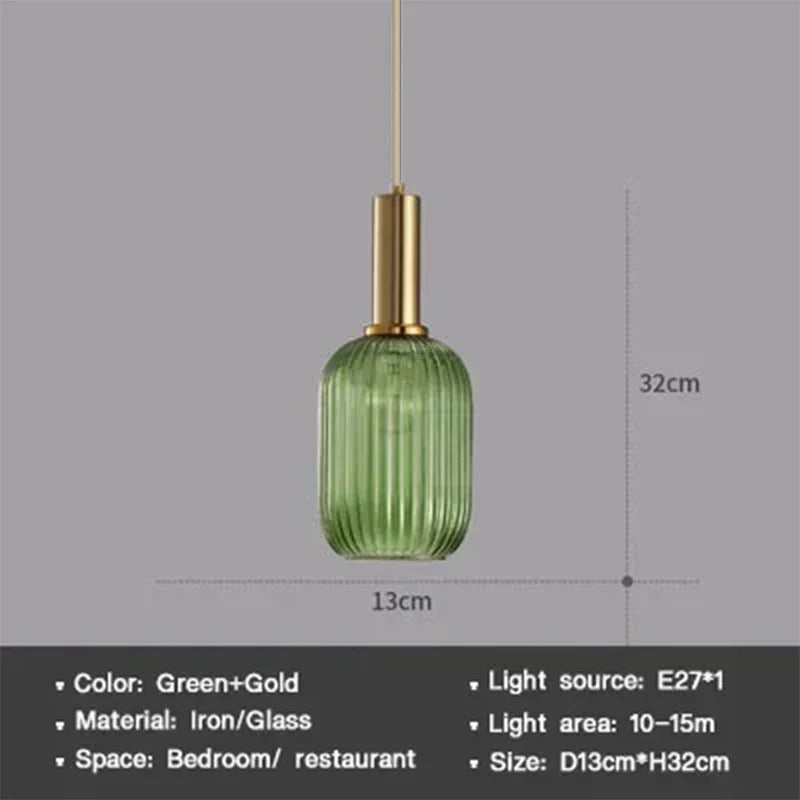 Luminaire Élégant en Verre Blanc Vert CETAN IL927364-ILLUMEEN.COM