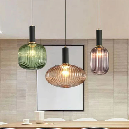 Luminaire Élégant en Verre Blanc Vert CETAN IL927364-ILLUMEEN.COM
