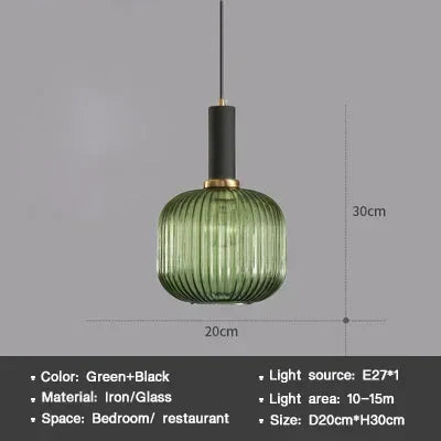 Luminaire Élégant en Verre Blanc Vert CETAN IL927364-ILLUMEEN.COM