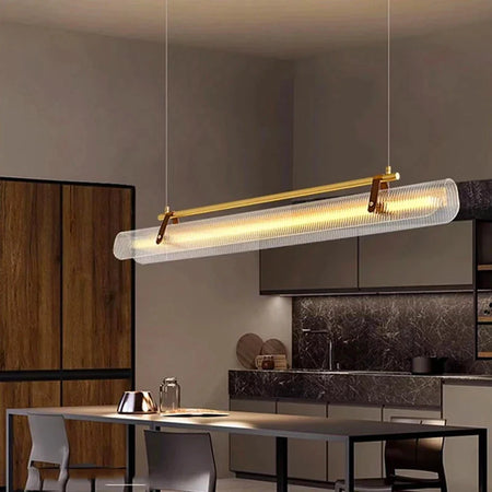 Luminaire Élégant en Verre Cannelé IL593742-ILLUMEEN.COM