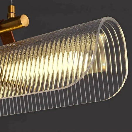 Luminaire Élégant en Verre Cannelé IL593742-ILLUMEEN.COM