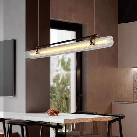 Luminaire Élégant en Verre Cannelé IL593742-ILLUMEEN.COM