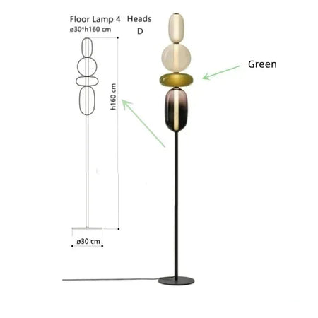 Luminaire Élégant en Verre Coloré IL450782-ILLUMEEN.COM