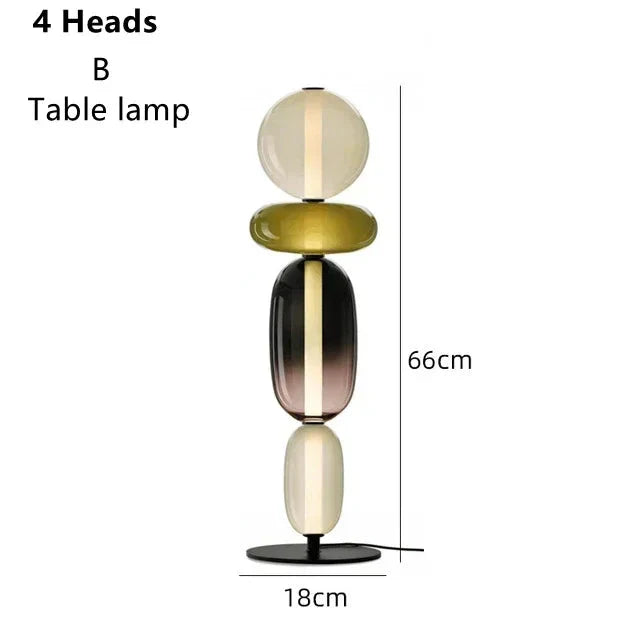 Luminaire Élégant en Verre Coloré IL450782-ILLUMEEN.COM