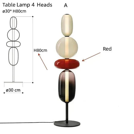 Luminaire Élégant en Verre Coloré IL450782-ILLUMEEN.COM