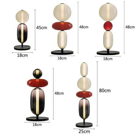 Luminaire Élégant en Verre Coloré IL450782-ILLUMEEN.COM