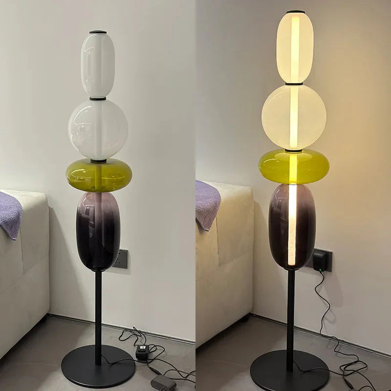 Luminaire Élégant en Verre Coloré IL450782-ILLUMEEN.COM