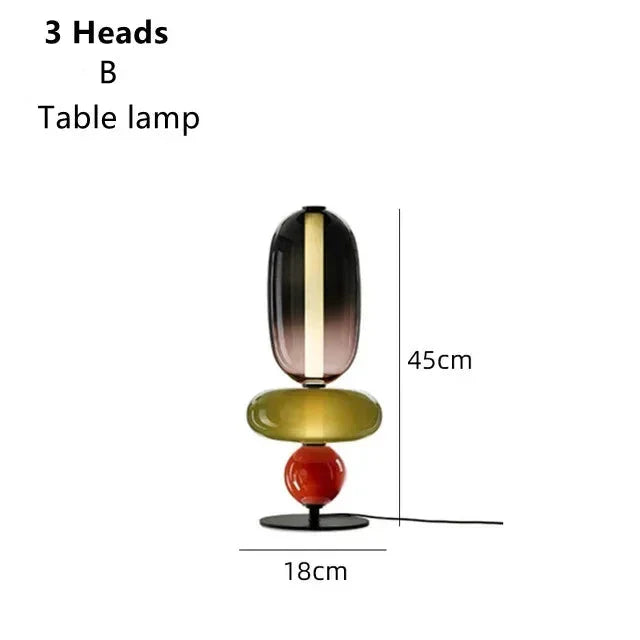 Luminaire Élégant en Verre Coloré IL450782-ILLUMEEN.COM